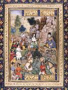 unknow artist Prince and hermit oil painting picture wholesale